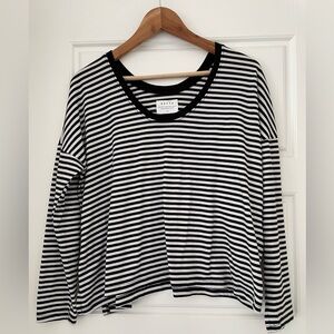 Vetta Capsule Long Sleeve Convertible Tee, Size Small